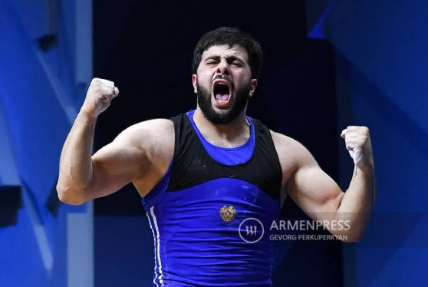 Гарик Карапетян стал золотым медалистом молодежного чемпионата мира по тяжелой атлетике