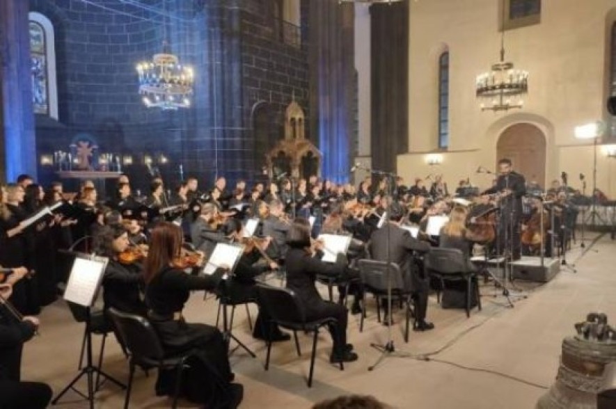 Տիգրան Մանսուրյանի «Ռեքվիեմ»-ը հնչել Է Գյումրու Սբ. Ամենափրկիչ եկեղեցում
