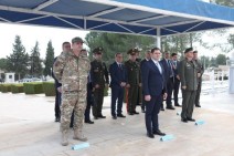 Սուրեն Պապիկյանը Կիպրոսում այցելել է զոհված կիպրացի և հույն զինծառայողներին նվիրված հուշակոթող