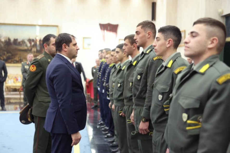 Сурен Папикян посетил Военную академию сухопутных войск Греции