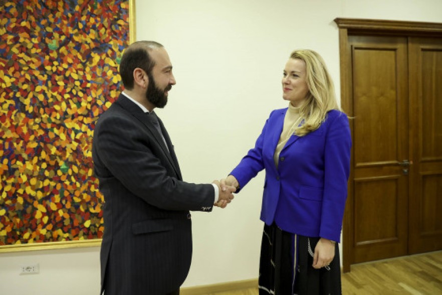 Արարատ Միրզոյանը Տատյանա Մոլչանի հետ ՄԱԿ կայուն զարգացման նպատակների իրականացմանը վերաբերող հարցեր է քննարկել