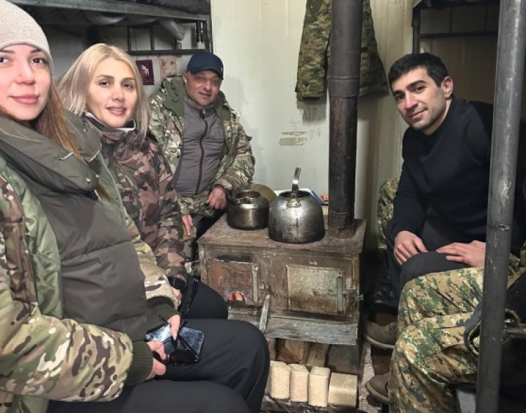 Из Тавуша до Сюника: Члены фракции «Армения» встретились с военнослужащими, несущими боевое дежурство (Фото)