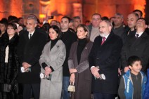 Վարչապետը տիկնոջ հետ Արուճի Սուրբ Գրիգոր եկեղեցում ներկա է գտնվել Սուրբ Ծննդյանը նվիրված համերգին