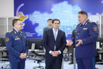 Սուրեն Պապիկյանը Ղազախստանի ազգային պաշտպանական համալսարանում   ծանոթացել է կրթական ծրագրերին
