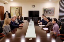 Ժաննա Անդրեասյանը Սուսերամարտի եվրոպական կոնֆեդերացիայի նախագահի հետ սպորտի զարգացման հարցն է քննարկել