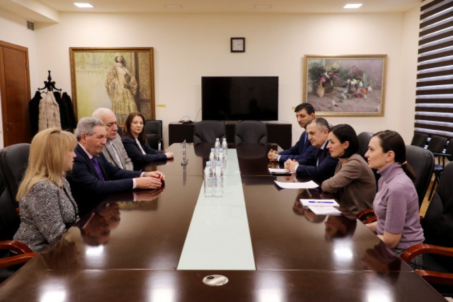 Ժաննա Անդրեասյանը Սուսերամարտի եվրոպական կոնֆեդերացիայի նախագահի հետ սպորտի զարգացման հարցն է քննարկել