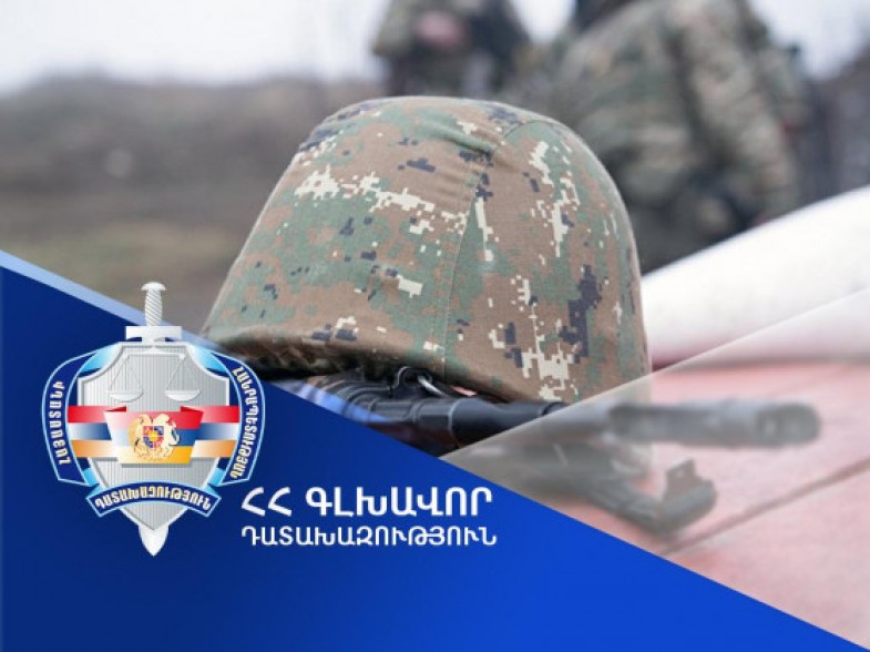 Անձնական հարցի շուրջ ծագած խոսակցության ընթացքում հնչած վիրավորանքի համար զինվորը սպանել էր համածառայակցին. դատախազը գործն ուղարկել է դատարան