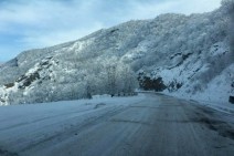 Перевал Варденяц закрыт для грузовых автомобилей с прицепом, труднопроходим для других видов транспорта