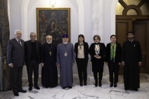 «Հայկական գրադարանային ասոցիացիայի» անդամները  Մայր Աթոռում էին՝ ստանալու Ամենայն Հայոց Հայրապետի օրհնությունը