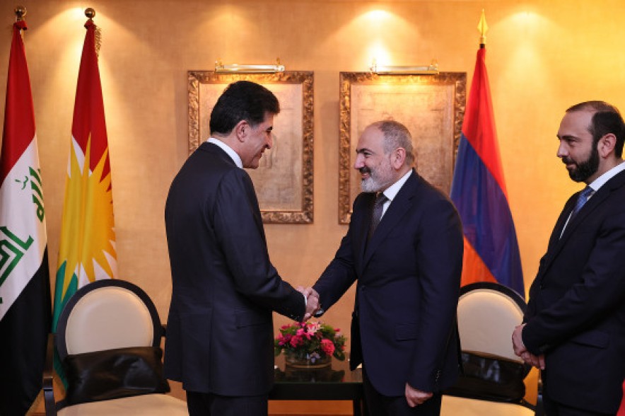 Փաշինյանը Իրաքյան Քուրդիստանի նախագահի հետ քննարկել է առևտրատնտեսական համագործակցության զարգացման հարցը