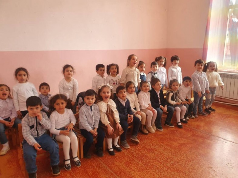 The kindergarten of Armavir village is already being supplied with solar photovoltaic panels