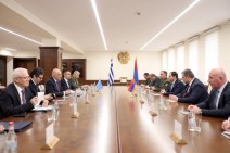 Քննարկվել է Հայաստանի ու Հունաստանի միջև պաշտպանության բնագավառում համագործակցության ներկայիս ընթացքը