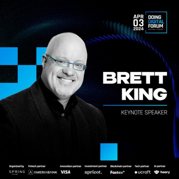 Doing Digital Forum Returns Featuring Brett King as Keynote Speaker