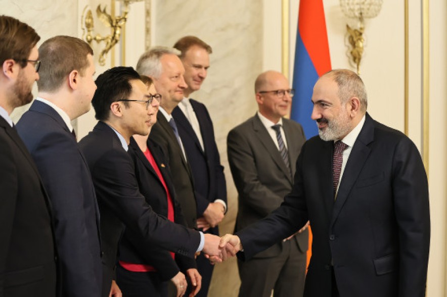 Փաշինյանը գերմանական Fichtner-ի ներկայացուցիչների հետ է հանդիպել