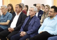 Սերժ Սարգսյանն ու Լևոն Արոնյանը մասնակցել են Կարեն Ասրյանի հուշամրցաշարի բացմանը