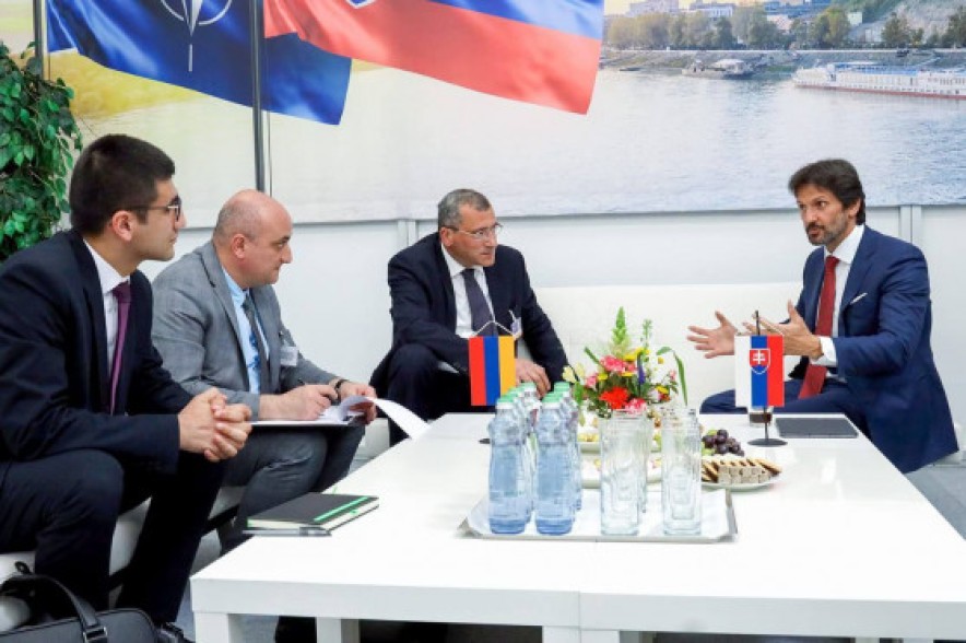 Քննարկվել են Հայաստան-Սլովակիա ռազմատեխնիկական և ռազմատեխնոլոգիական համագործակցությանը վերաբերող հարցեր