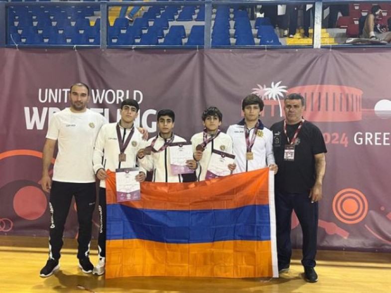 Армянские борцы взяли золото и три бронзы на чемпионате Европы в Греции