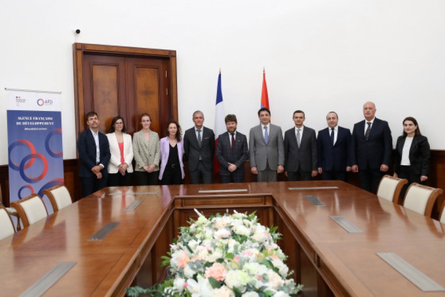 Հայաստանի Հանրապետության և Զարգացման ֆրանսիական գործակալության միջև ստորագրվել է վարկային համաձայնագիր