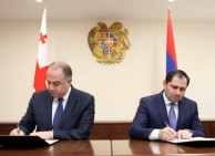 Սուրեն Պապիկյանը և Վրաստանի պաշտպանության նախարարը ստորագրել են երկու երկրների նախարարությունների միջև 2024 թվականի համագործակցության պլանը