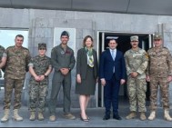 Հաճելի էր հանդիպել իմ հայրենի Կալիֆորնիայից ժամանած ամերիկահայ զինվորականներին․ ԱՄՆ դեսպան