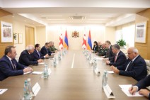 Փոխայցելությունների միջոցով կուսումնասիրվի Հայաստան-Վրաստան պաշտպանական համագործակցության հետագա ընդլայնման հնարավորությունները