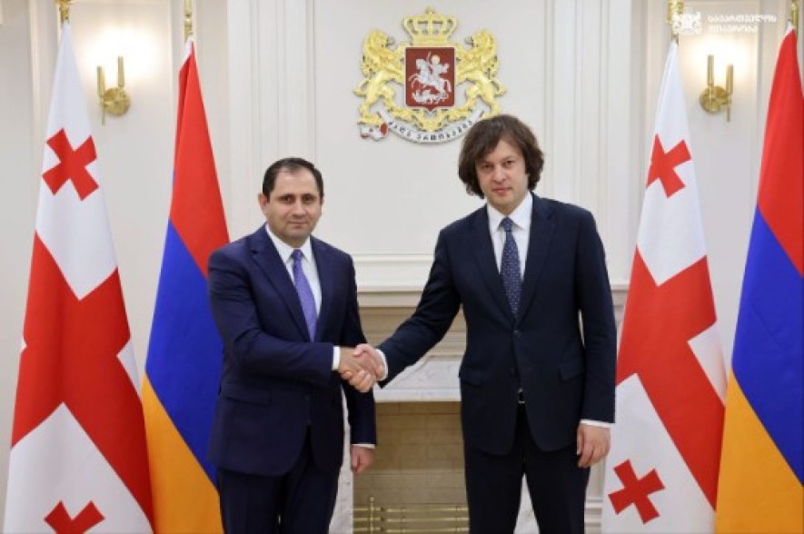 Կշարունակենք աջակցությունը տարածաշրջանում խաղաղության հաստատման ուղղությամբ գործադրվող ջանքերին. Կոբախիձեն՝ Պապիկյանին