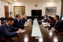Ռուսաստանի դեսպան Կոպիրկինը ԿԳՄՍՆ է այցելել, Ժաննա Անդրեասյանի հետ է հանդիպել