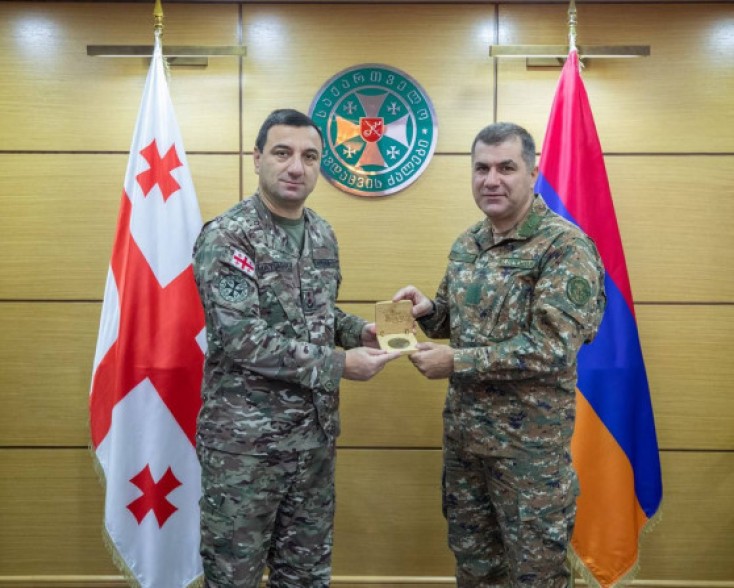 Քննարկվել են ՀՀ զինված ուժերի և Վրաստանի պաշտպանական ուժերի միջև համագործակցության հեռանկարները