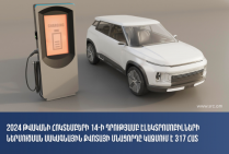Комитет госдоходов Армении: Остаток тарифной квоты на импорт электромобилей составляет 317 единиц