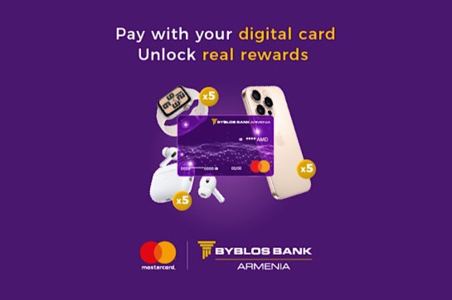 15 cutting-edge Apple devices for Byblos Bank Armenia Mastercard Digital cardholders