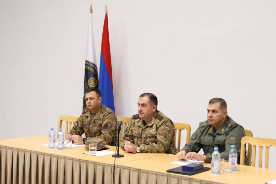 ԶՈՒ ԳՇ պետ Էդվարդ Ասրյանն այցելել է ՊՆ Վազգեն Սարգսյանի անվան ռազմական ակադեմիա