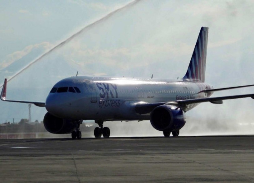 SKY express inaugurated new connection between Yerevan and Athens