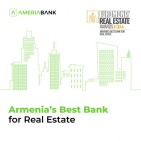 Ameriabank Named Armenia’s Best Bank for Real Estate by Euromoney
