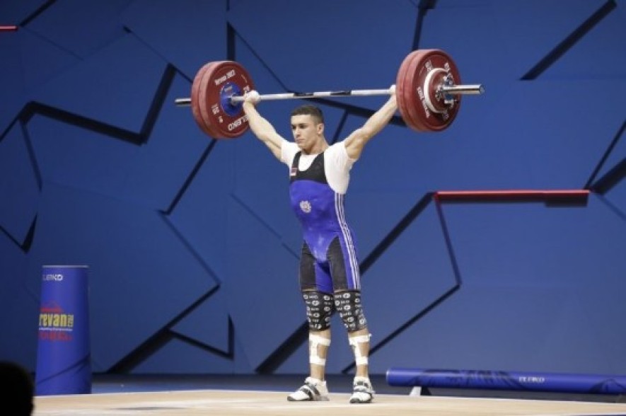 Тяжелоатлет Гор Саакян занял 8-е место на чемпионате мира