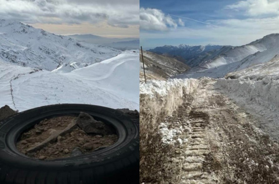 Սառնամանիք, բուք, քամի ու այս իրավիճակում ծառայություն կրող դիրքապահներ. Լուսանկարներ