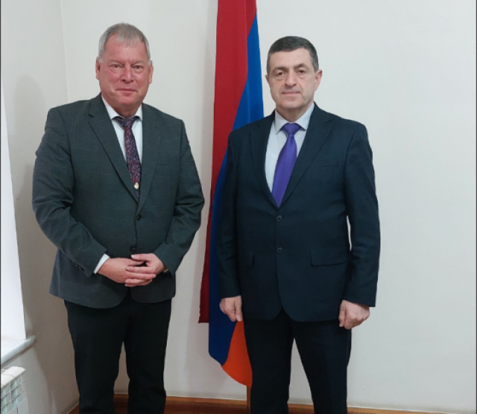 ՀՀ-ում ԵՄ դիտորդական առաքելության ղեկավարը հանդիպել է Վայոց ձորի մարզպետին
