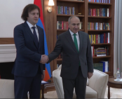 Никол Пашинян։ Я принял в правительстве премьер-министра Грузии Ираклия Кобахидзе (Видео)