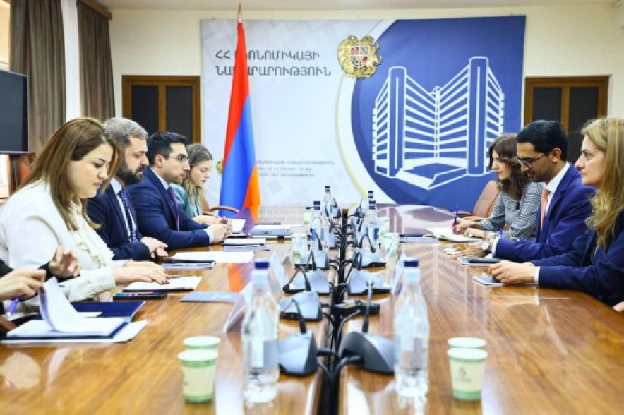 Министр экономики Армении и представители МВФ обсудили вопрос видения экспортной стратегии